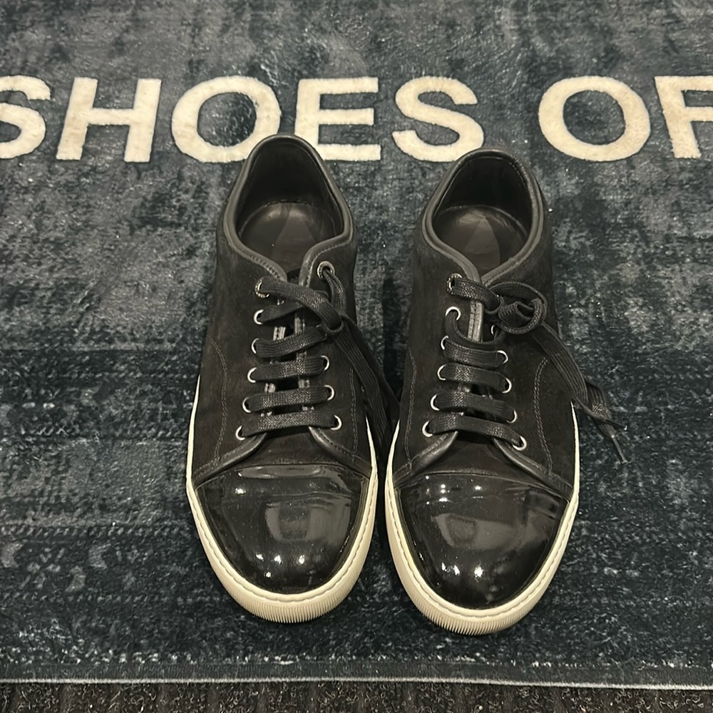 Lanvin black sneakers
